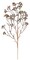 24" Glitter Berry Spray – Gold Artificial Holiday Floral Pick for Crafts & Décor 12 Pack